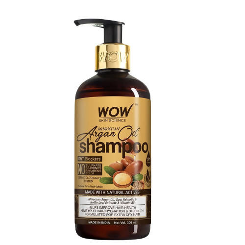 Wow Skin Science Moroccan Argan Oil Shampoo - BUDEN